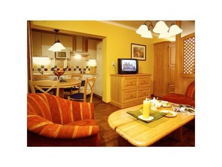 Ferienwohnun in Zell am See Wohnzimmer