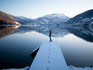Winter am Zeller See I - Winter at Lake Zell I (c)