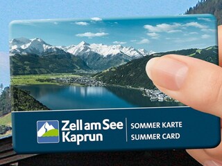 Sommerkarte Zell am See-Kaprun hand Landhaus Gitti