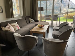 Wohnbereich Garten Apartment