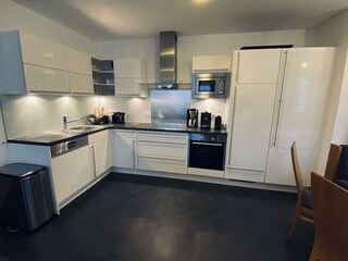 Kueche Garten Apartment