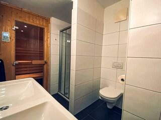 Badezimmer Garten Apartment 2b