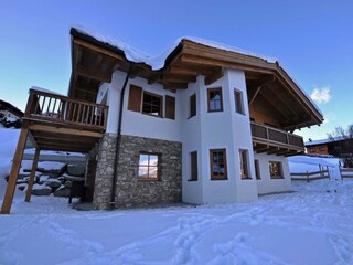 Chalet an der Piste