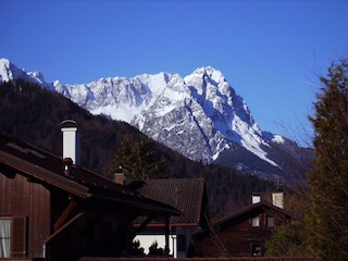 Blick zur Zugspitze