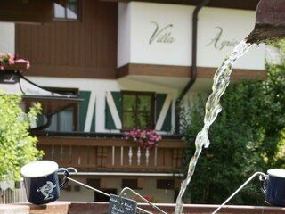 Villa Agricola Brunnen Sommer