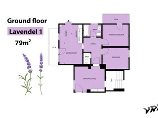 Raumplan Lavendel 1