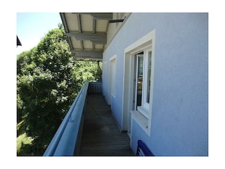 Balkon vor allen Schlafzimmern
