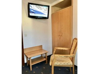 Einbettzimmer Flatscreen