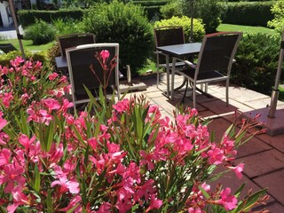 Frühstück auf der Terrasse