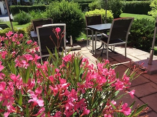 Frühstück auf der Terrasse