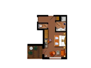 Doppelzimmer Deluxe Bergblick