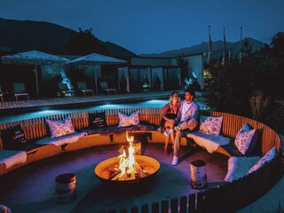 Sommernachtsfeuer im Sportresort Alpenblick