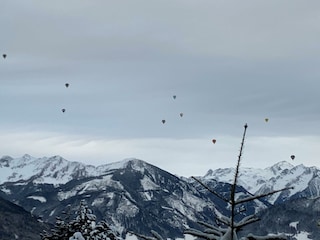 Balloonalps von Balkon gesehen