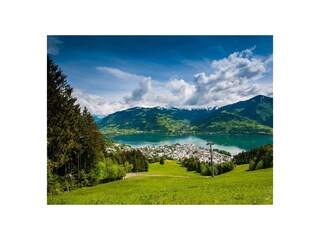 Aussicht auf Zell Sommer