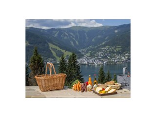 Aussicht auf Zell am See