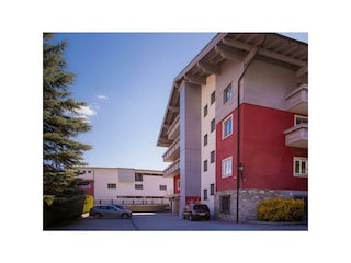 parking and entrance apartment house sigl