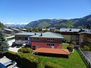 Balkonblick Alm 3 Appartement Zellamsee