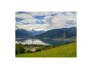 Blick auf Zell am See vom Mitterberg