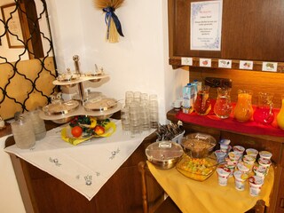 Frühstücksbuffet Alpenrose Zell am See