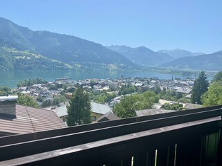 Ausblick vom Balkon