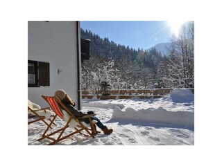 Winter in der Sonne