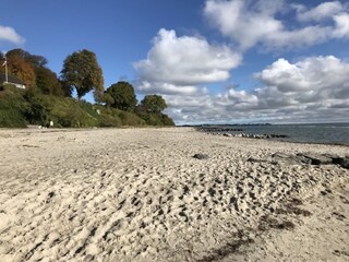 Der Strand lädt zu langen Spaziergängen ein