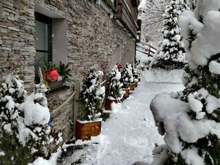 Eingang / Fassade / Parkplatzbereich