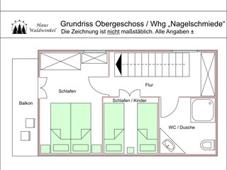 Appartamento per vacanze Aschau im Chiemgau Pianta del piano 8