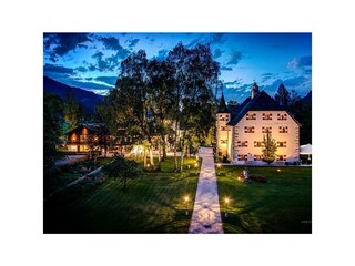 Schloss Prielau Abendstimmung