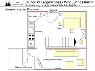 Vakantieappartement Aschau im Chiemgau Grondplan 41