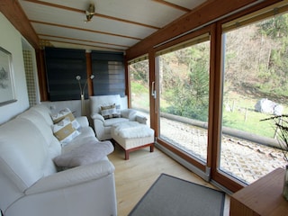 Vakantieappartement Aschau im Chiemgau Woonkamer 1
