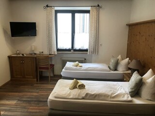 Twinzimmer, mit getrennte Betten
