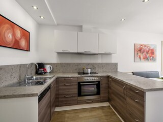 Küchenteil Appartement 2 und 12
