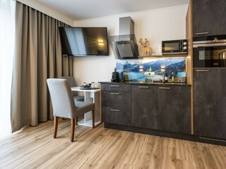 Küche und Essbereich