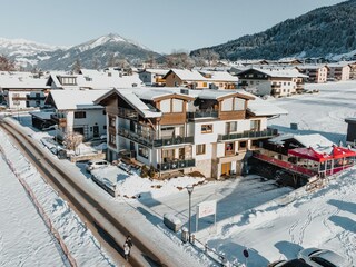Haus Ansicht Winter