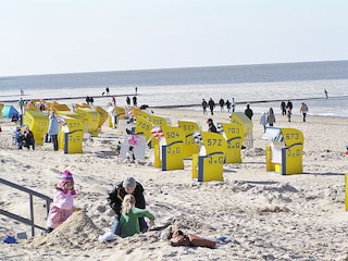 Auch im Herbst+Winter schön: der kilometerlange Strand