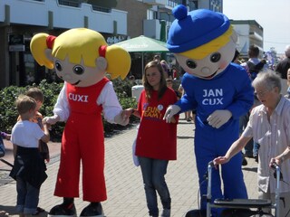 Cuxhaven's mascot at one of the various events