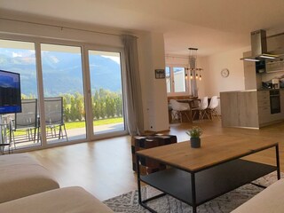 Wohnzimmer2_Kitzview Idyll_Mountain Nests Zell am