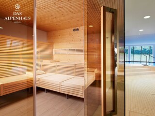 DAS ALPENHAUS KAPRUN-Textilsauna