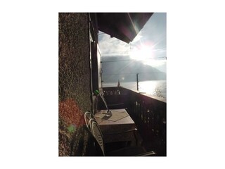 Balkon mit Seeblick