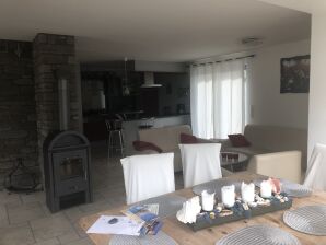 Ferienhaus mit Blick auf den Fleesensee