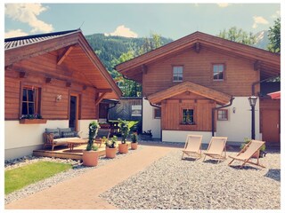 Chalets mit Innenhof