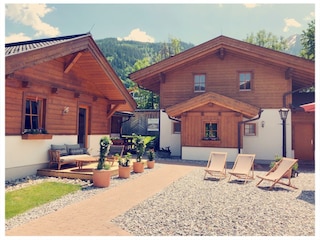 Chalets mit Innenhof