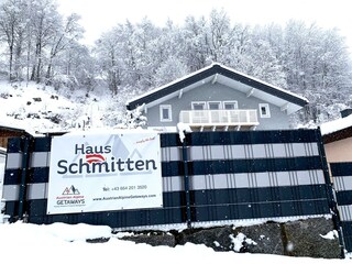 Haus Schmitten_Winter Sign