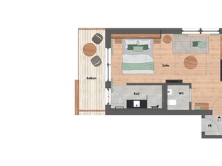 01.7 Gutshof - Premiumzimmer Berg 2.1+Juniorsuite