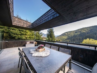 SUNNY Ferienwohnungen - Terrasse