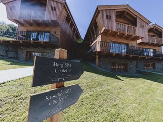 Zugang zu den Chalets