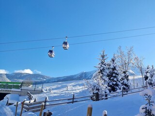 Gletscher Spa Chalet direkt neben der Piste