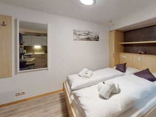 Studio-mit-Terrasse Schlafen