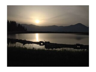 Sonnenaufgang Speicherteich